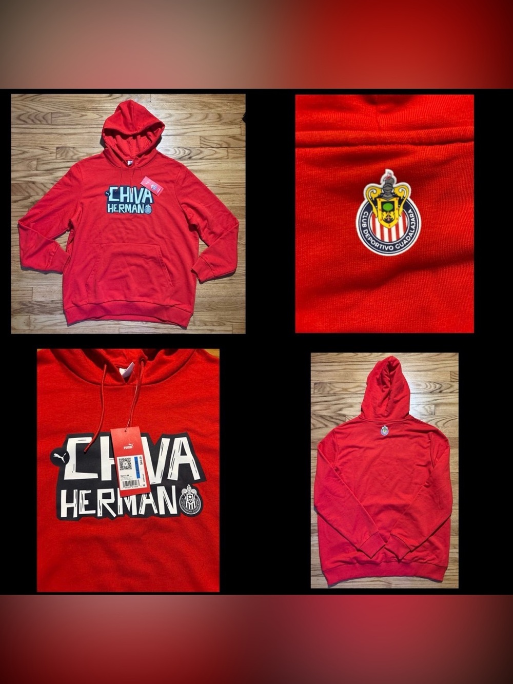 Chivas Guadalajara Sweatshirt PUMA 2025 Men’s sz XL New with Tags
